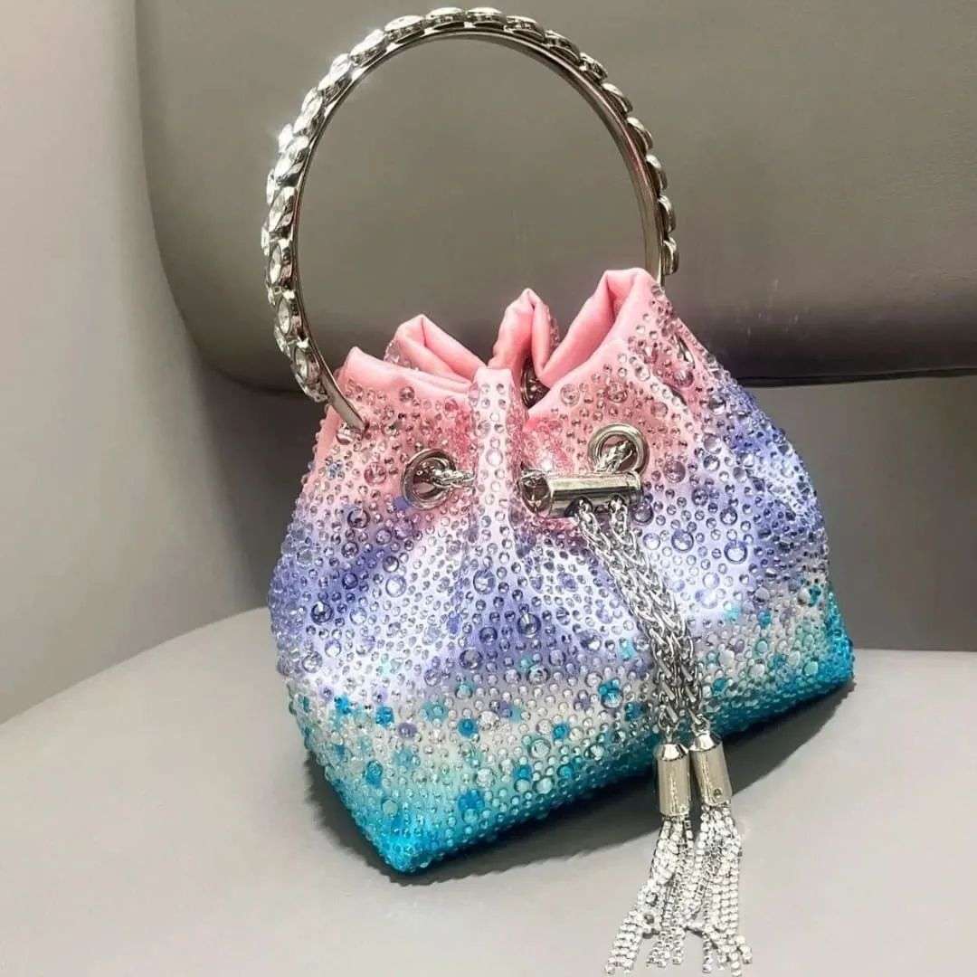 ✨ Designer’s Shiny Rhinestones Clutch Bucket Bag for Women by Glam Sleek ✨
Add sparkle to every occasion with this luxury rhinestone clutch bucket bag, designed for women who love glamorous evening bags, party clutches, and elegant handbags. Featuring a dazzling shiny rhinestone design with a chic bucket style, it’s the perfect statement accessory for weddings, parties, and special events. Lightweight yet spacious, this designer-inspired bag combines style and functionality effortlessly.
Available across t
