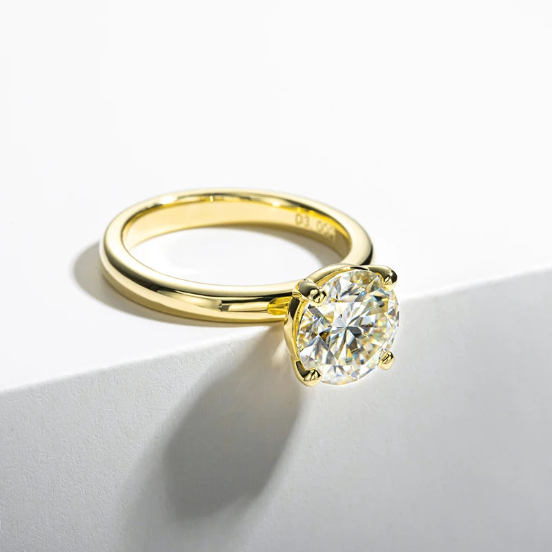 Introducing the **Sparkling Yellow Gold Ring** by *Glam Sleek* – a timeless symbol of love and commitment. Perfect for promises, engagements, weddings, or anniversaries, this ring features a sleek, polished band in radiant yellow gold, designed to dazzle with every glance. Its minimalist elegance complements any occasion, making it the ideal choice for those who cherish both style and sentiment. Celebrate your special moments with this classic and sophisticated piece that speaks of eternal devotion.