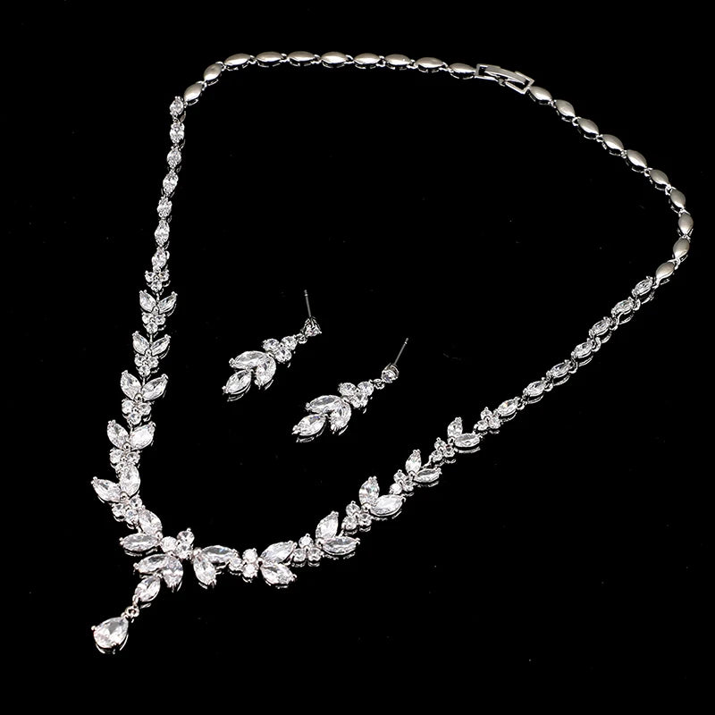 Exquisite Cubic Zirconia Jewelry Set for Women

Elevate your style with the **Glam Sleek Exquisite Cubic Zirconia Jewelry Set for Women**. Featuring sparkling cubic zirconia stones and an elegant design, this beautiful jewelry set is perfect for **weddings, parties, special occasions, and everyday glamour**. A stylish choice for women who love sophisticated, sparkling and timeless jewelry.