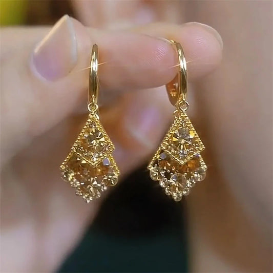 ✨ Retro Brown Double Square Pendant Gold Color Earrings ✨
Elevate your style with Glam Sleek’s Retro Brown Double Square Earrings – a perfect blend of vintage charm and modern elegance. Featuring a gold color finish with a chic geometric square pendant design, these lightweight statement earrings are ideal for both casual wear and special occasions. Pair them with any outfit for a touch of retro fashion jewelry that never goes out of style.

🔑 Keywords included: retro earrings, vintage earrings, gold color