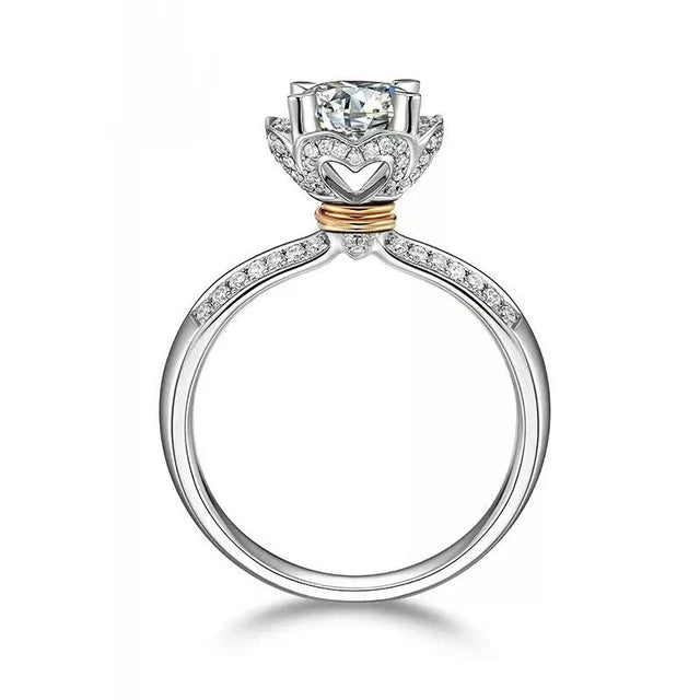 The **Sparkling Love Bouquet Ring** by Glam Sleek is a stunning symbol of eternal love. Adorned with dazzling gemstones, this ring elegantly captures the essence of romance, making it perfect for promises, engagements, weddings, or anniversaries. Its timeless design and radiant sparkle ensure a lasting impression, celebrating your most cherished moments with elegance and style.